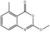 4H-3,1-Benzoxazin-4-one, 2-Methoxy-5-Methyl- Struktur