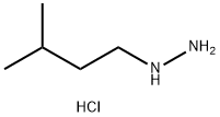 1-isopentylhydrazine hydrochloride Structure