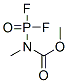 Carbamic  acid,  (difluorophosphinyl)methyl-,  methyl  ester  (9CI) Structure