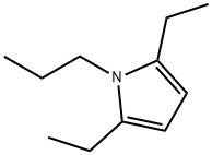 2,5-DIETHYL-1-PROPYLPYRROLE Structure