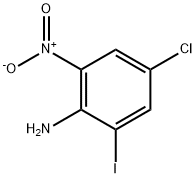 4-Chloro-2-iodo-6-nitro-phenylaMine Struktur