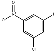 3-chloro-5-iodonitrobenzene Struktur