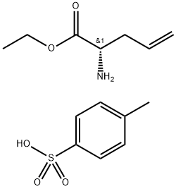 (Ｓ)-α-アリルグリシンエチルエステルp-トルエンスルホン酸 化学構造式