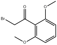 2-溴-1-(2,6-二甲氧基苯基)乙烷-1-酮 结构式