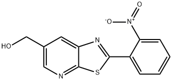 2-(2-硝基苯基)噻唑[5,4-B]并吡啶-6-甲醇 结构式