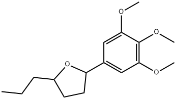 123220-47-3 2-propyl-5-(3,4,5-trimethoxyphenyl)tetrahydrofuran