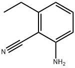 2-氨基-6-乙基苄腈, 123241-41-8, 结构式