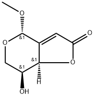 [4S-(4α,7β,7aα)]-7,7a-Dihydro-7-hydroxy-4-Methoxy-4H-furo[3,2-c]pyran-2(6H)-one Structure