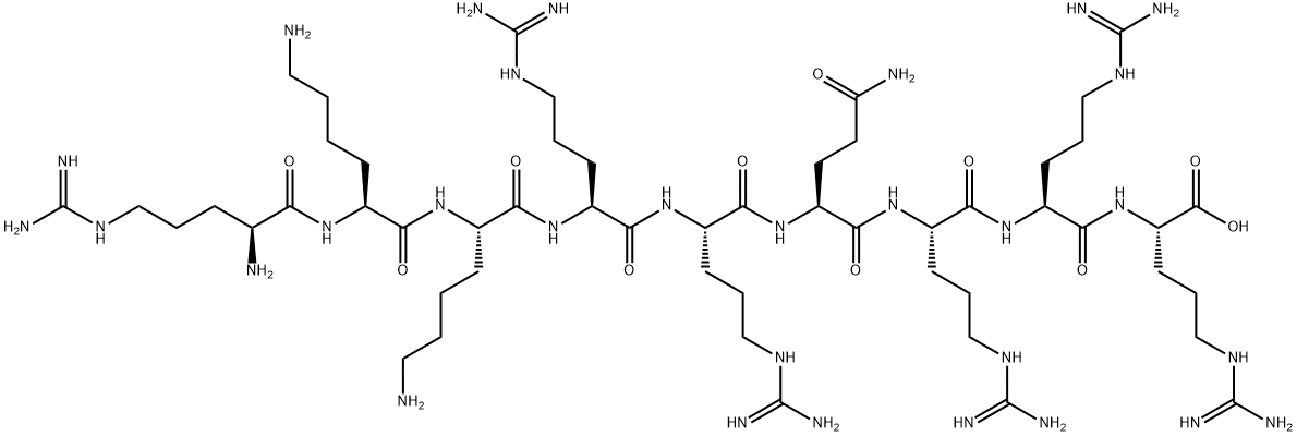 HIV-1 tat Protein (49-57) 结构式