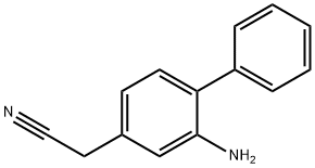 2-AMINO-(1,1'-BIPHENYL)-4-ACETONITRILE Structure
