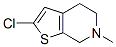 Thieno[2,3-c]pyridine, 2-chloro-4,5,6,7-tetrahydro-6-methyl- (9CI) Structure