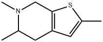 123279-85-6 Thieno[2,3-c]pyridine, 4,5,6,7-tetrahydro-2,5,6-trimethyl- (9CI)