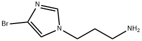 3-(4-Bromo-1H-imidazol-1-yl)propan-1-amine Structure