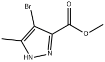 1232838-31-1 4-ブロモ-3-メチル-1H-ピラゾール-5-カルボン酸メチル