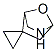 Spiro[cyclopropane-1,5-[7]oxa[2]azabicyclo[2.2.1]heptane] (9CI) 结构式