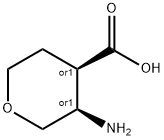 CIS-3-AMINO-TETRAHYDROPYRAN-4-CARBOXYLIC ACID|順式-3-氨基四氢-2H-吡喃-4-甲酸