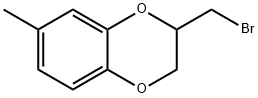 2-(Bromomethyl)-7-methyl-2,3-dihydrobenzo[b][1,4]dioxine Structure