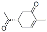 2-Cyclohexen-1-one, 5-acetyl-2-methyl-, (S)- (9CI)|