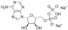 Adenosine-5'-diphosphatedisodiumsalt,123333-51-7,结构式