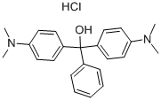 MALACHITE GREEN CARBINOL HYDROCHLORIDE Structure