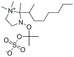 2-octylpentamethyl-3-imidazolinium-1-yloxy methyl sulfate Structure