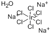 六氯铱酸钠水合物,123334-23-6,结构式