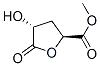 erythro-Pentaric acid, 3-deoxy-, 1,4-lactone, 5-methyl ester (9CI) 化学構造式