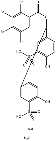 Sulfobromophthalein sodium Struktur