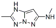 1H-Pyrazolo[1,5-b][1,2,4]triazol-6-amine,  N,2-dimethyl-  (9CI) Structure