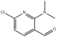 6-Chloro-2-(diMethylaMino)nicotinaldehyde Structure