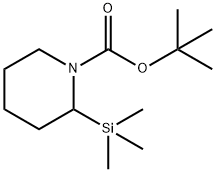 1-BOC-2-TRIMETHYLSILANYLPIPERIDINE Structure