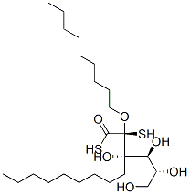 d-Galactose, dinonyl mercaptal 化学構造式