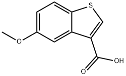 5-Methoxybenzo[b]thiophene-3-carboxylic acid Structure