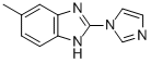 1H-Benzimidazole,2-(1H-imidazol-1-yl)-5-methyl-(9CI) Structure