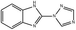 1H-Benzimidazole,2-(1H-1,2,4-triazol-1-yl)-(9CI) Structure