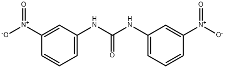 1,3-bis(3-nitrophenyl)urea,1234-21-5,结构式