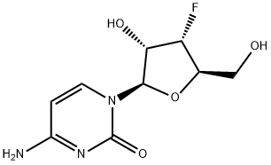 3'-氟-3'-脱氧胞苷 结构式