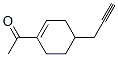 Ethanone, 1-[4-(2-propynyl)-1-cyclohexen-1-yl]- (9CI) Structure