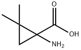 1-AMINO-2,2-DIMETHYLCYCLOPROPANECARBOXYLIC ACID Struktur