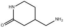 2-Piperidinone, 4-(aminomethyl)- Structure