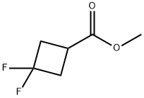 3,3-二氟环丁烷甲酸甲酯,1234616-13-7,结构式