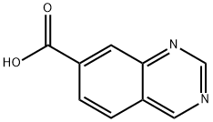 Quinazoline-7-carboxylic acid Structure