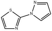 Thiazole,  2-(1H-pyrazol-1-yl)- Structure