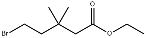 Ethyl 5-bromo-3,3-dimethylpentanoate,123469-83-0,结构式