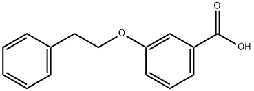 3-(2-phenylethoxy)benzoic acid Struktur
