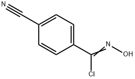 4-CYANO-ALPHA-CHLORO BENZALDOXIME Structure