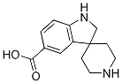 SPIRO[3H-INDOLE-3,4'-PIPERIDINE]-5-CARBOXYLIC ACID, 1,2-DIHYDRO Structure