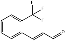 3-(2-(TRIFLUOROMETHYL)PHENYL)ACRYLALDEHYDE Structure