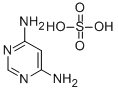 4,6-DIAMINOPYRIMIDINE SULFATE Structure