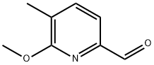 2-Pyridinecarboxaldehyde, 6-methoxy-5-methyl- (9CI) Structure